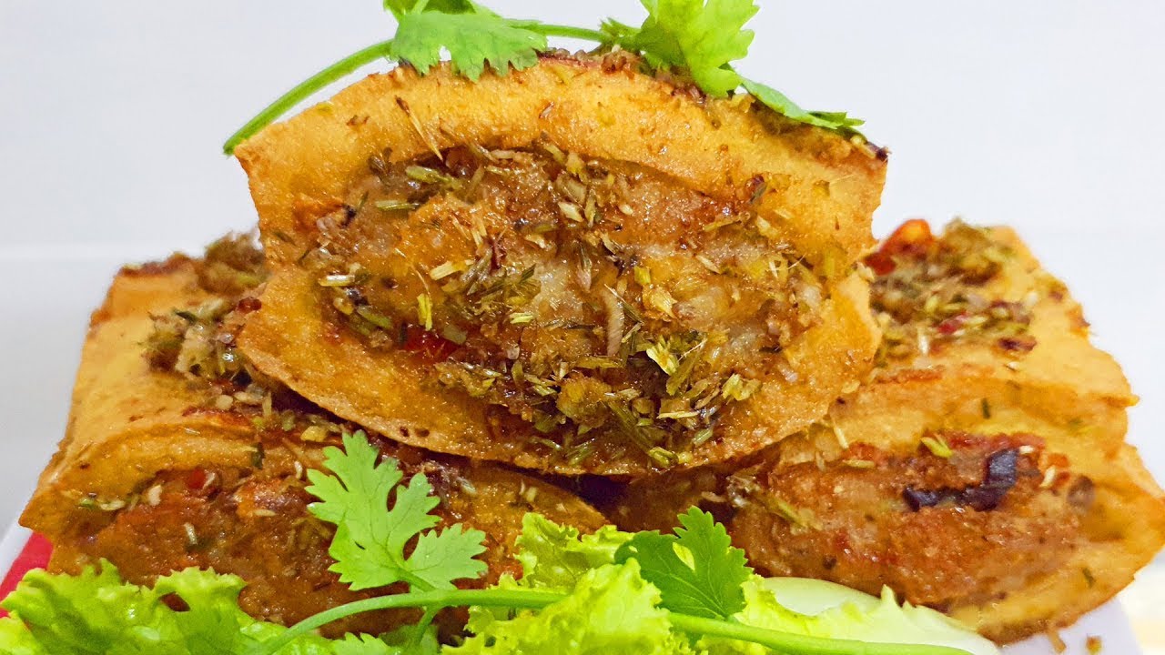 cách làm món đậu nhồi thịt chiên giòn