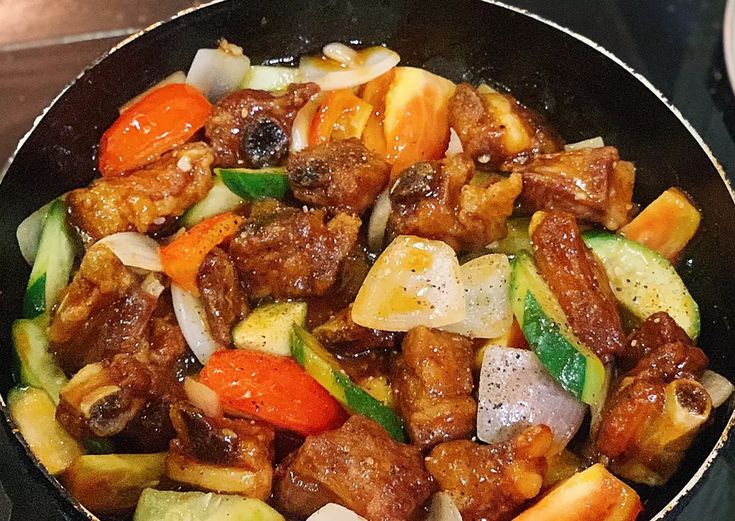 cách làm món sườn xào chua ngọt miền Bắc