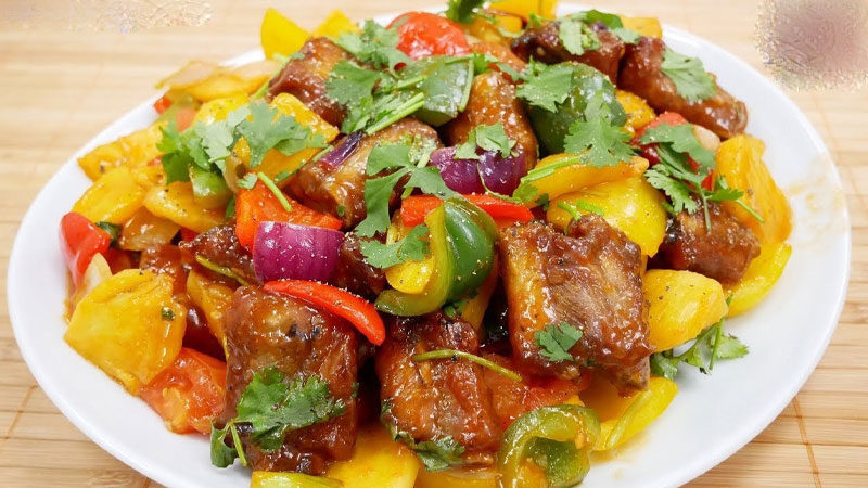 cách làm món sườn xào chua ngọt