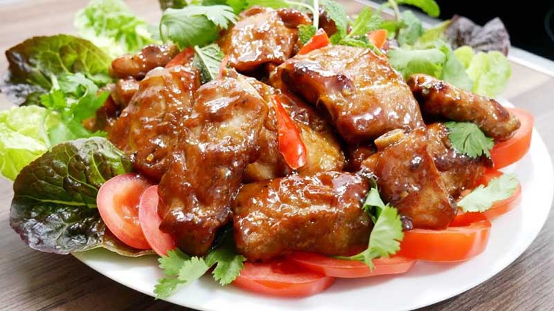 cách làm món sườn xào chua ngọt