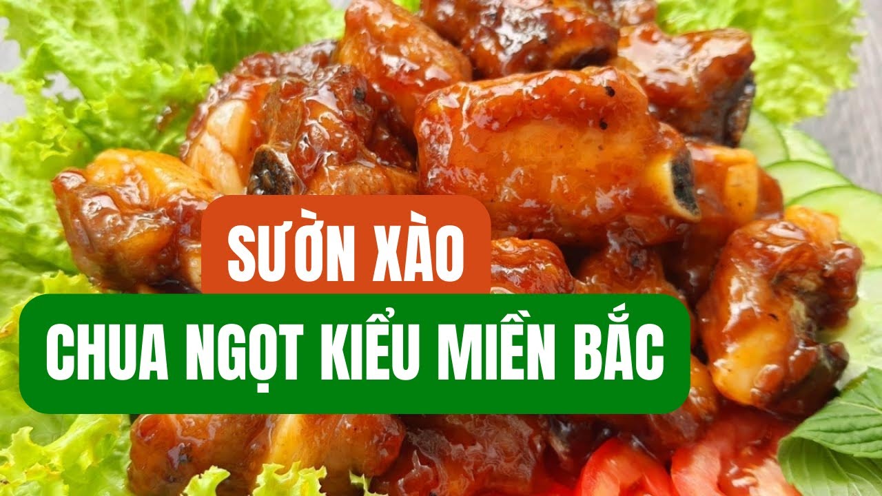 cách làm món sườn xào chua ngọt