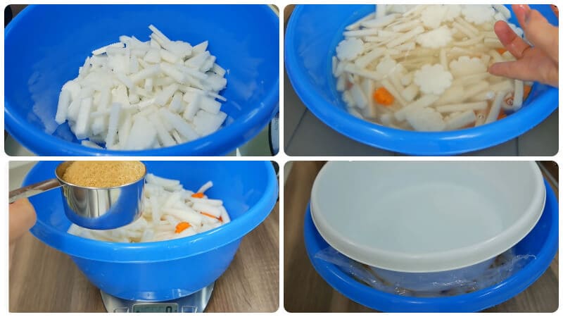 cách làm dưa món chua ngọt