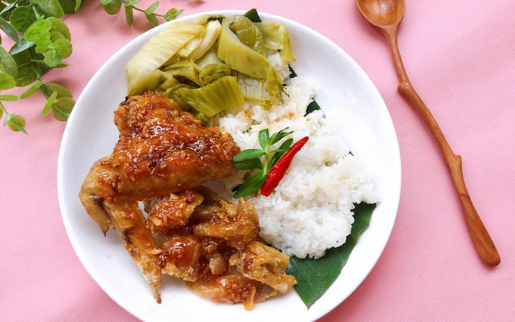 cách làm món gà chiên mắm