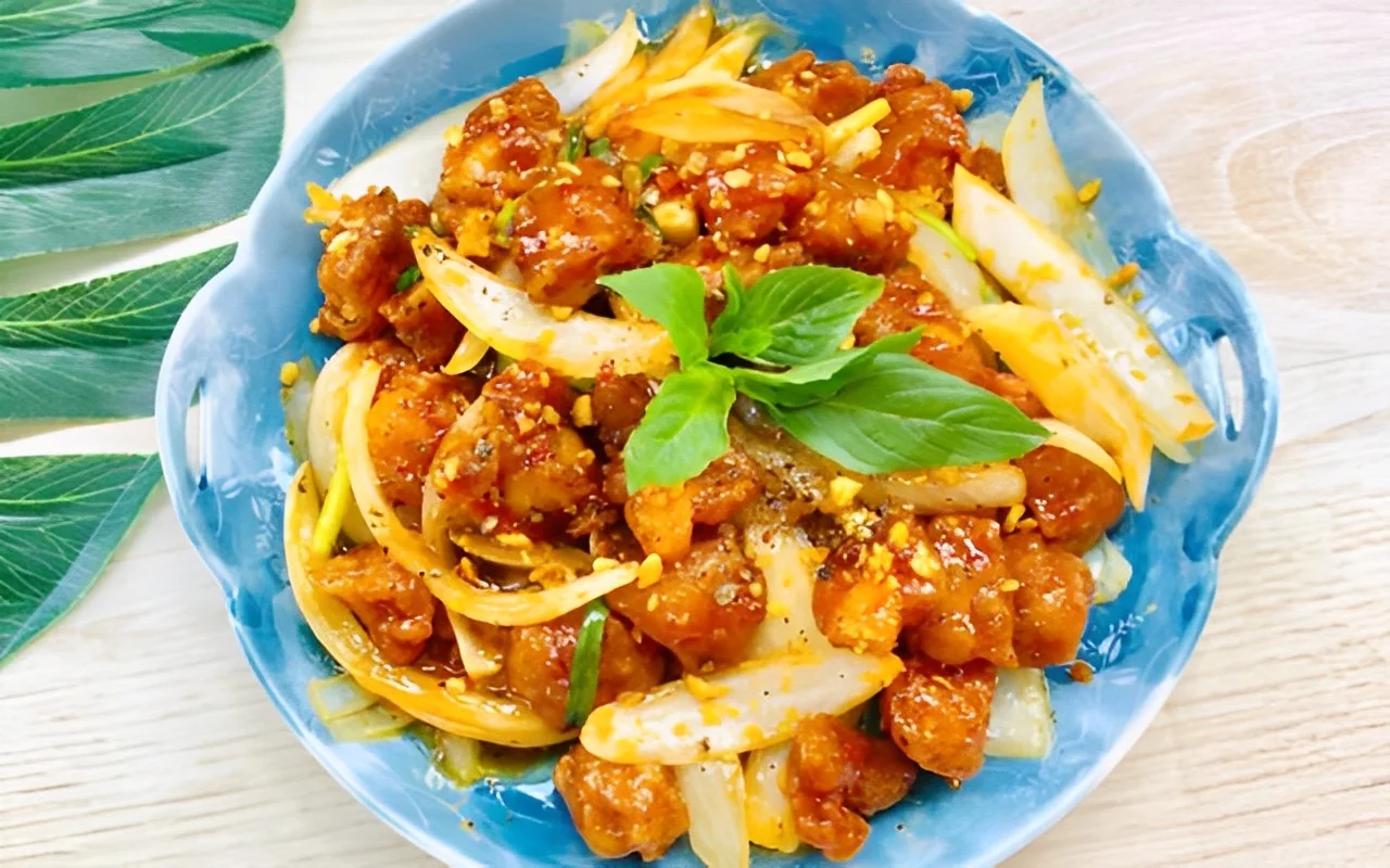 cách làm món gà chiên mắm