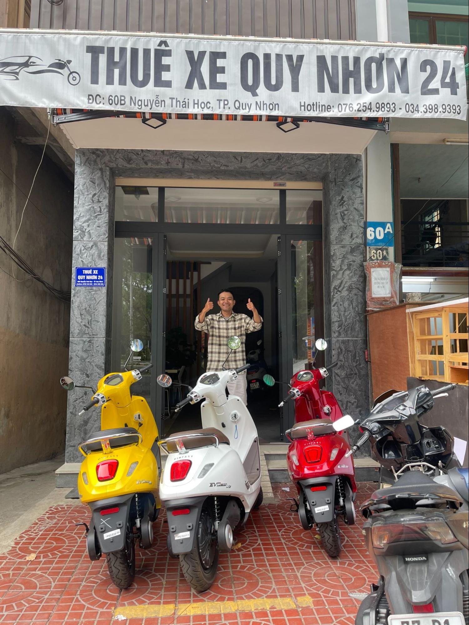 Thuê xe máy điện Quy Nhơn giá rẻ