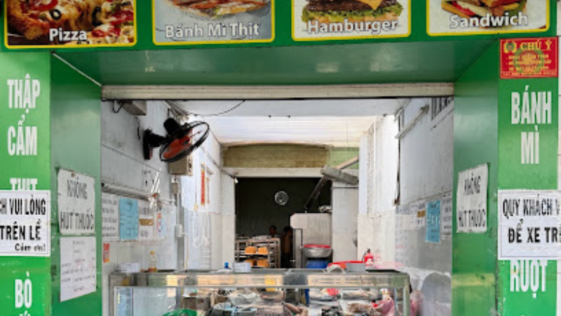 bánh mì chấm nha trang
