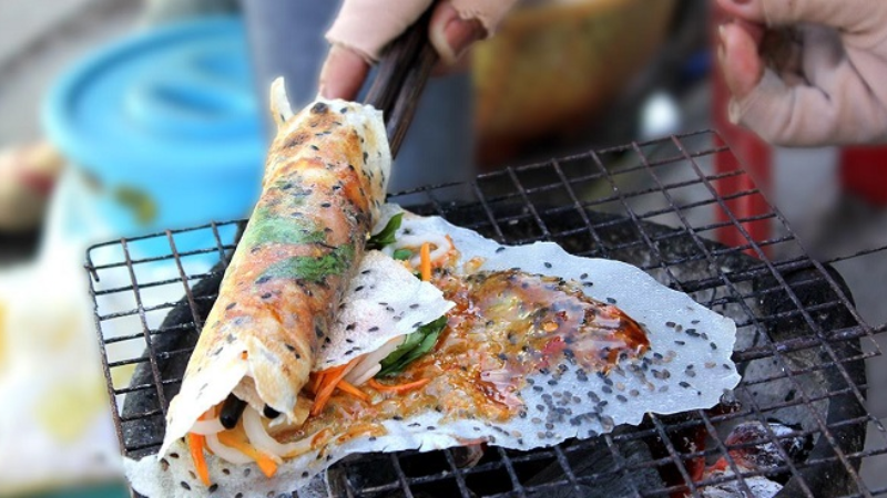 bánh tráng mắm ruốc nha trang