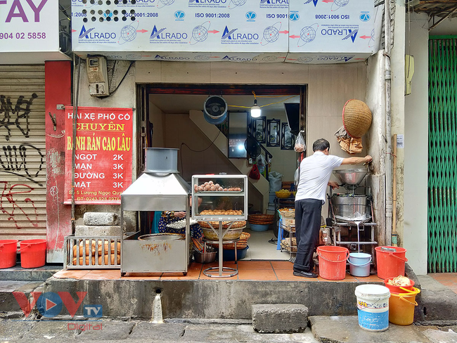 quán bánh rán mật Hà Nội