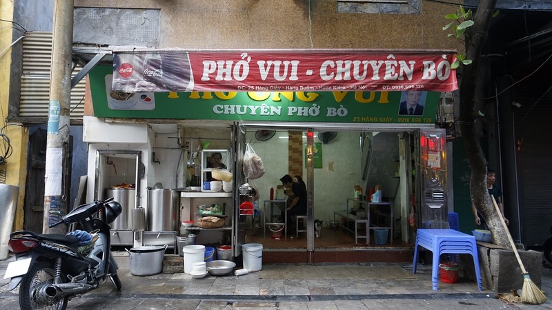 Quán phở lâu đời nhất Hà Nội