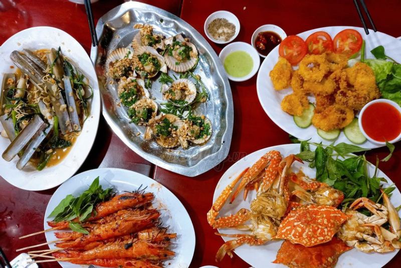 quán hải sản ngon ở Mũi Né