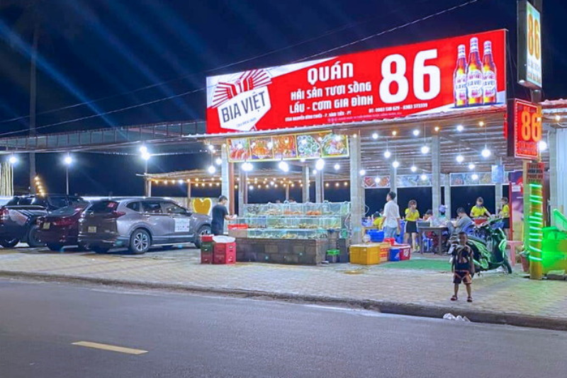 quán hải sản ngon ở Mũi Né