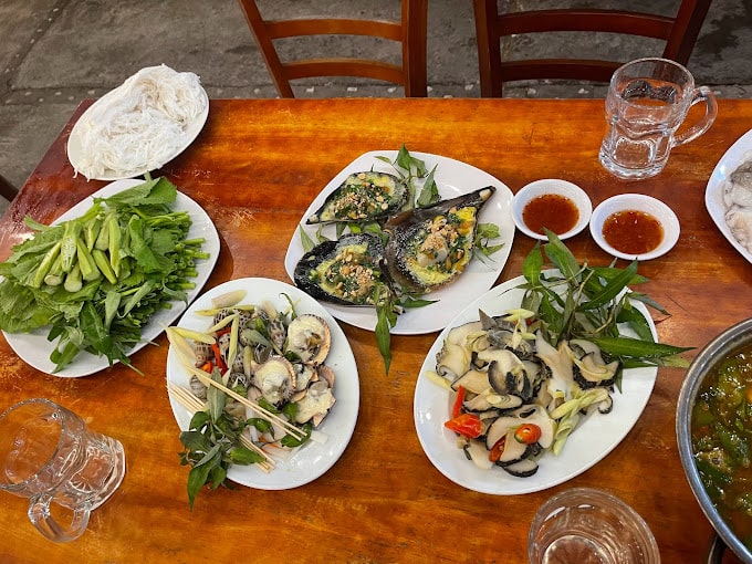 quán nướng ở mũi né