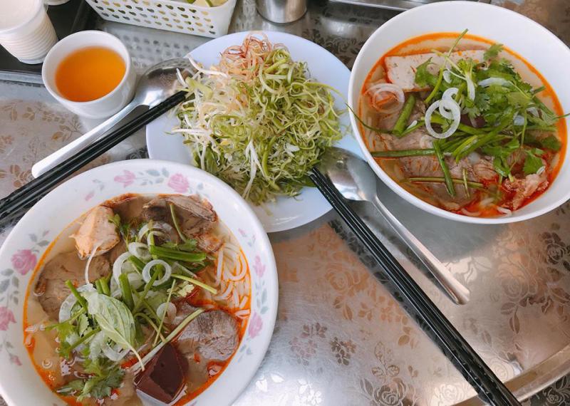 Quán bún bò ngon ở đà lạt