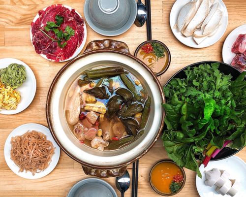 Lẩu atiso Đà Lạt lẩu atiso đà lạt