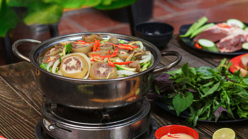lẩu đuôi bò Đà Lạt
