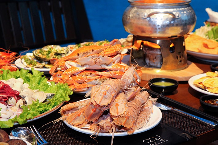 buffet hải sản ngon ở hà nội