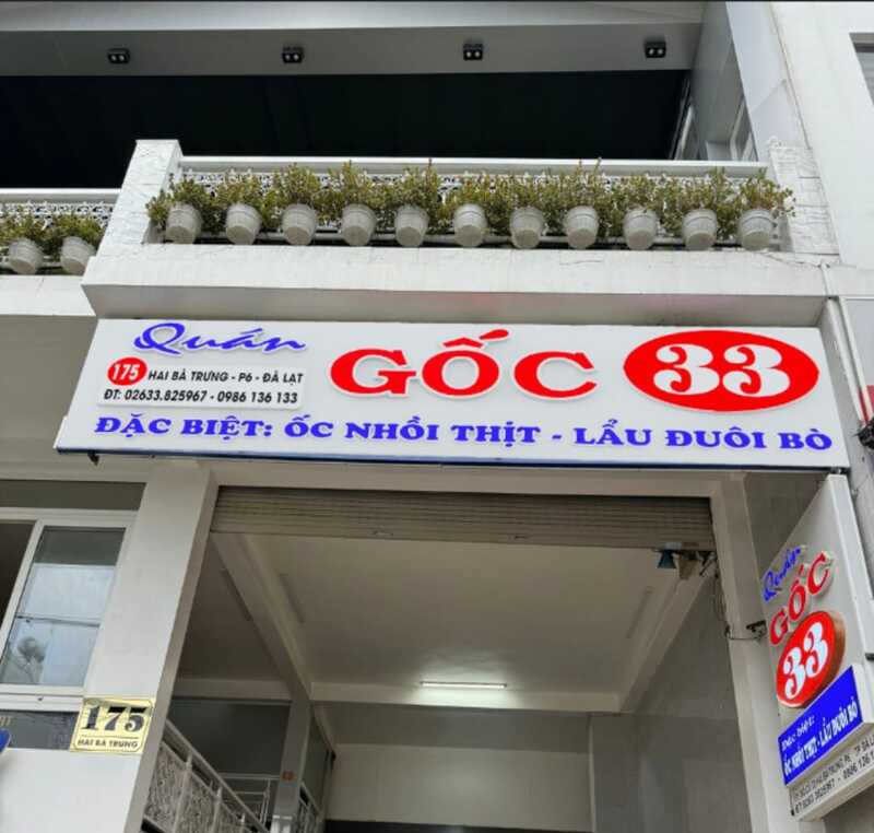 quán ốc 33 đà lạt