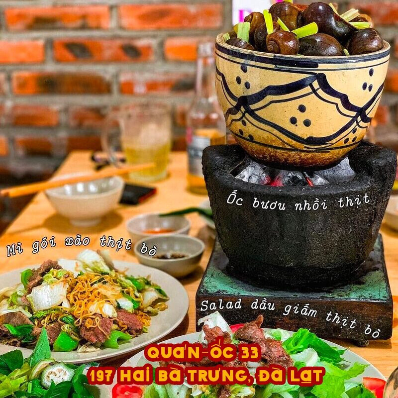 quan oc 33 da lat