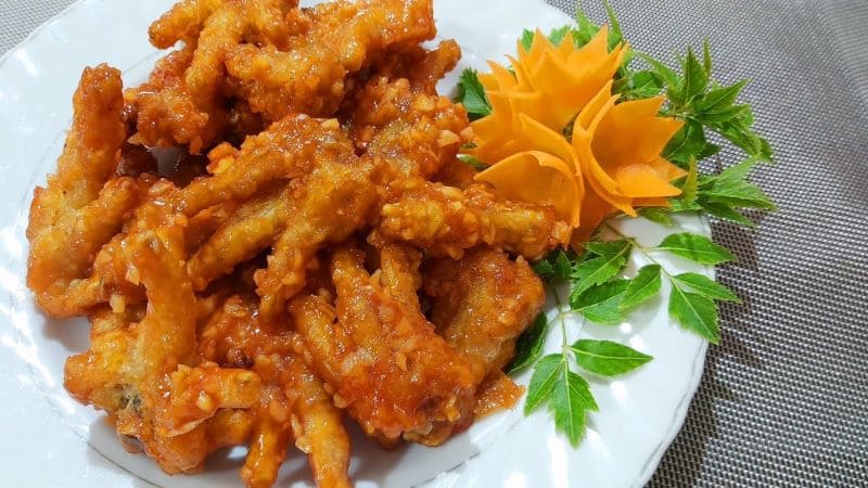 chân gà nướng đà lạt