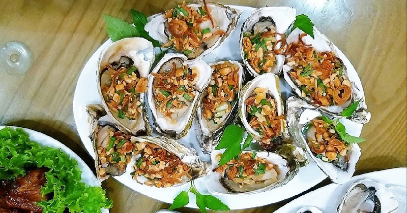 Quán Yến Hải Sản nổi tiếng Đà Lạt hàu nướng đà lạt