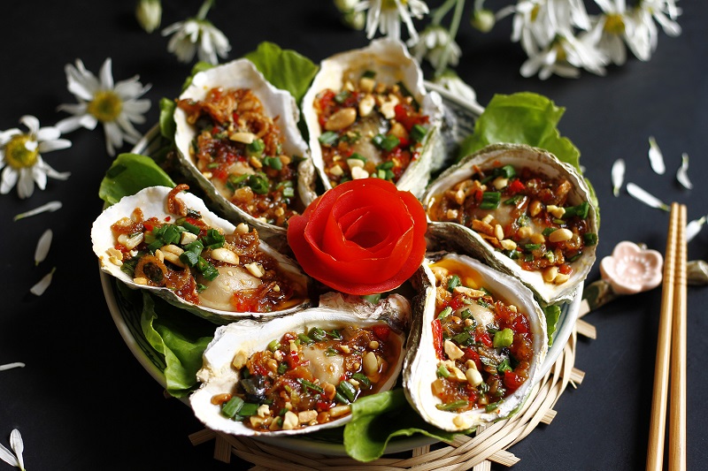 hàu nướng đà lạt