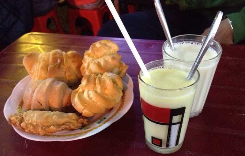 sữa đậu nành chợ đà lạt