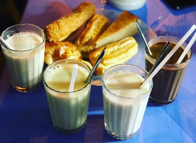 sữa đậu nành chợ đà lạt