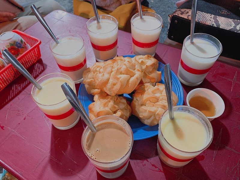 sữa đậu nành chợ đà lạt