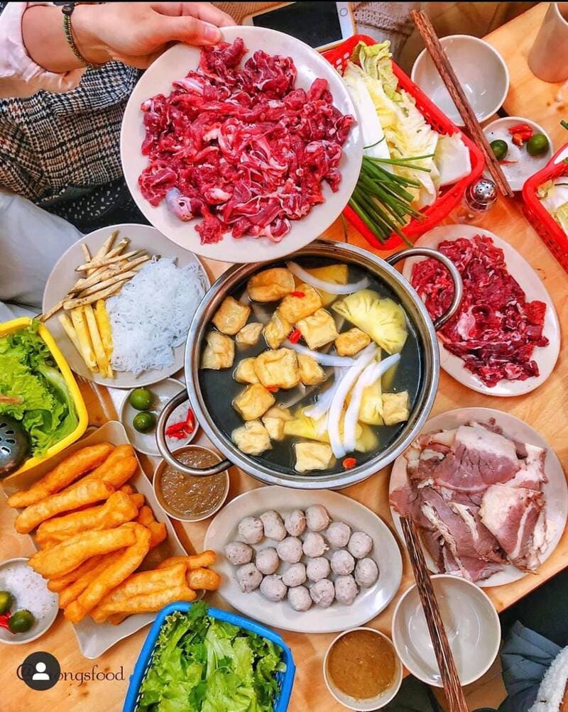 ăn tối hà nội