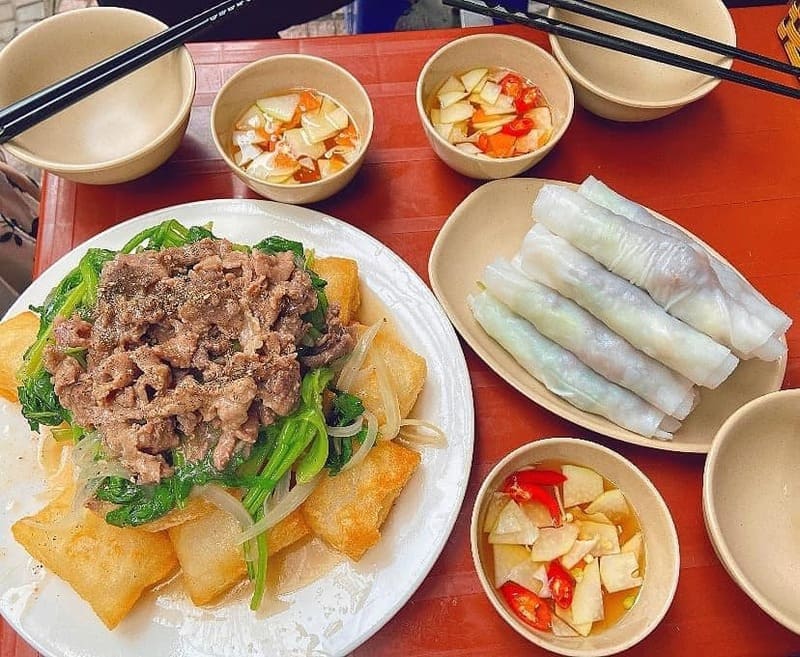 ăn tối hà nội