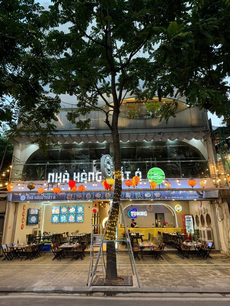 quán ăn gần khu vực ngã tư sở