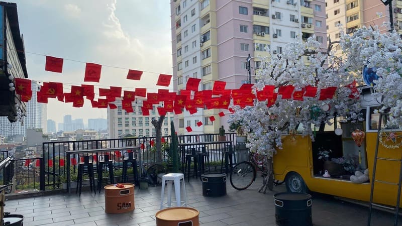 quán cafe gần ngã tư sở