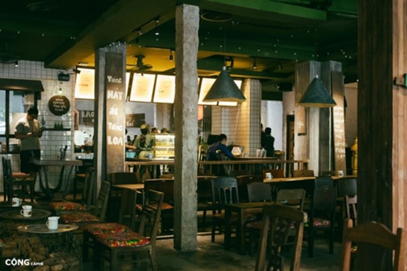 quán cafe ở ngã tư sở