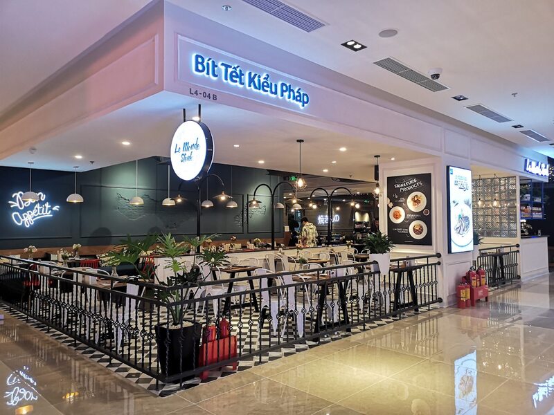 các quán ăn ở AEON Long Biên