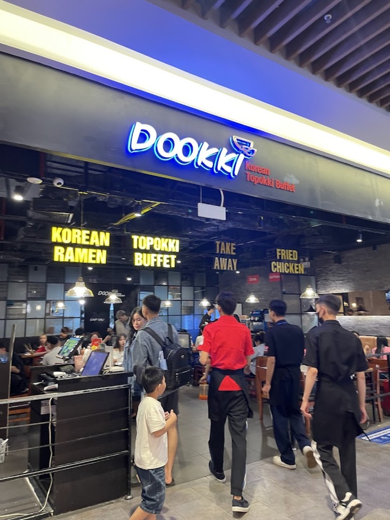 Quán nướng ở Aeon Long Biên