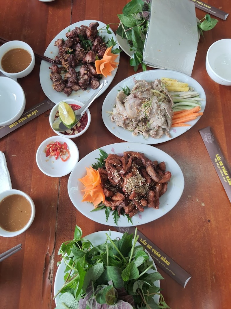 quán dê ngon long biên