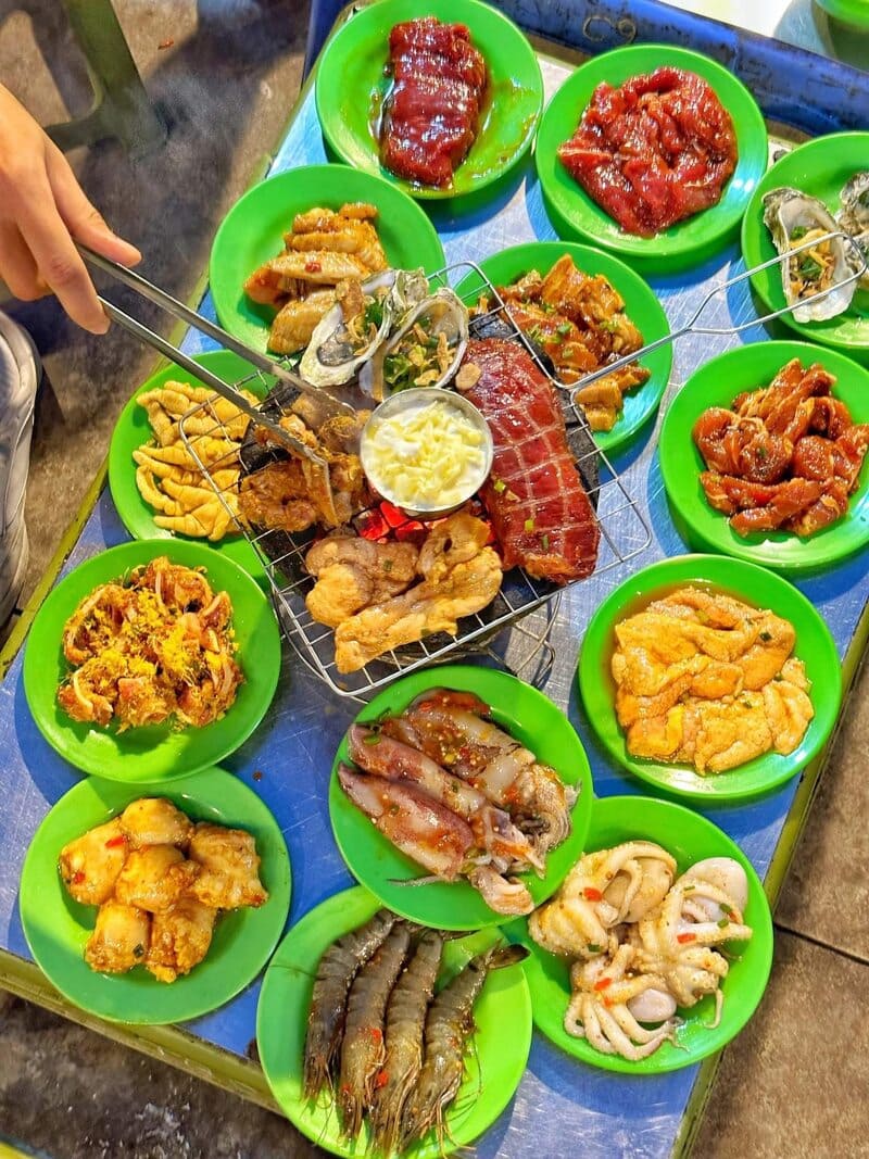 quán nướng hai bà trưng