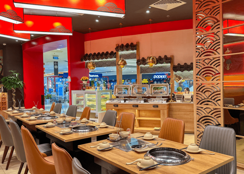 Buffet nướng Long Biên