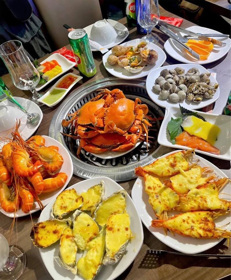 nhà hàng hải sản quận Thanh Xuân