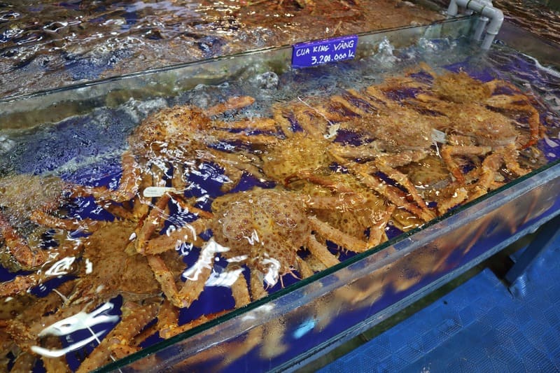 Thực đơn của Nhà hàng Làng Cá