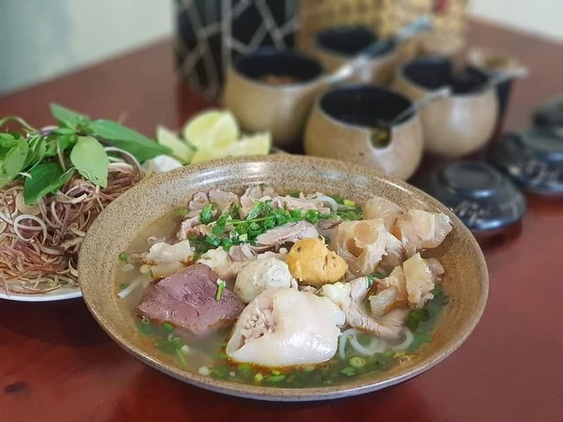 quán ăn sáng Hà Đông
