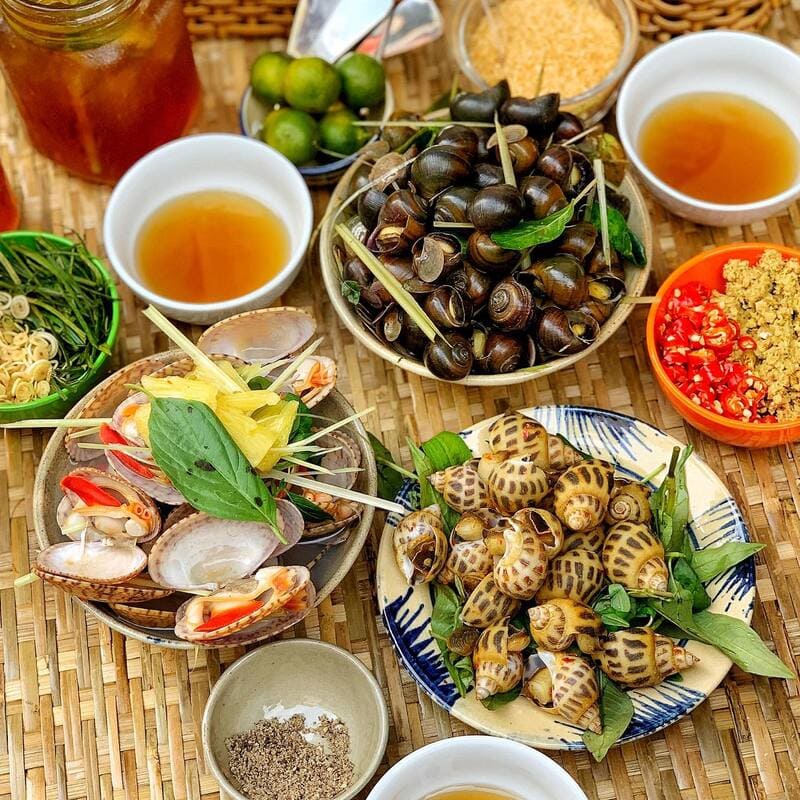 quán ốc hồ tây ngon