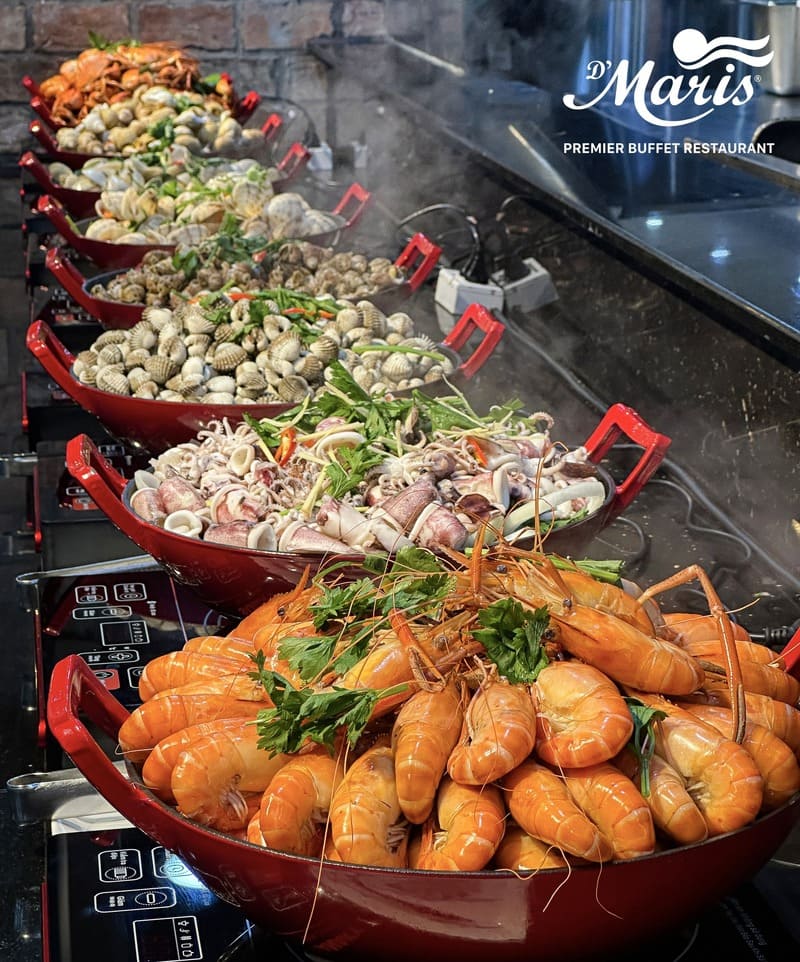 Các nhà hàng buffet sang trọng ở TPHCM