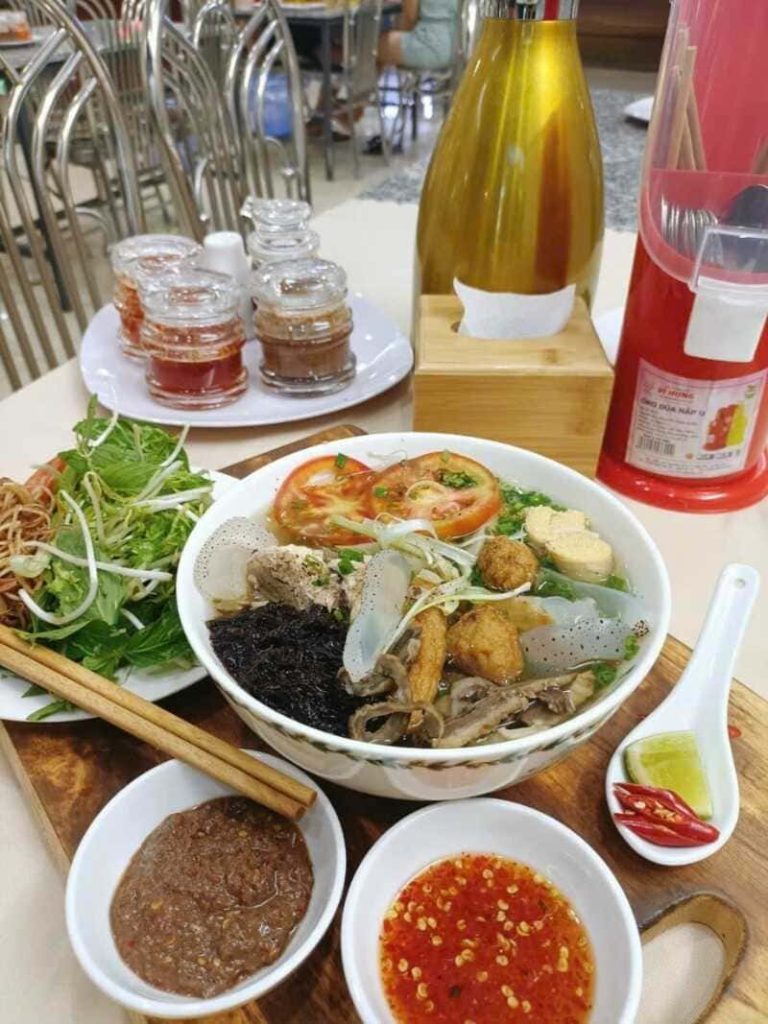 bún cá tươi nha trang