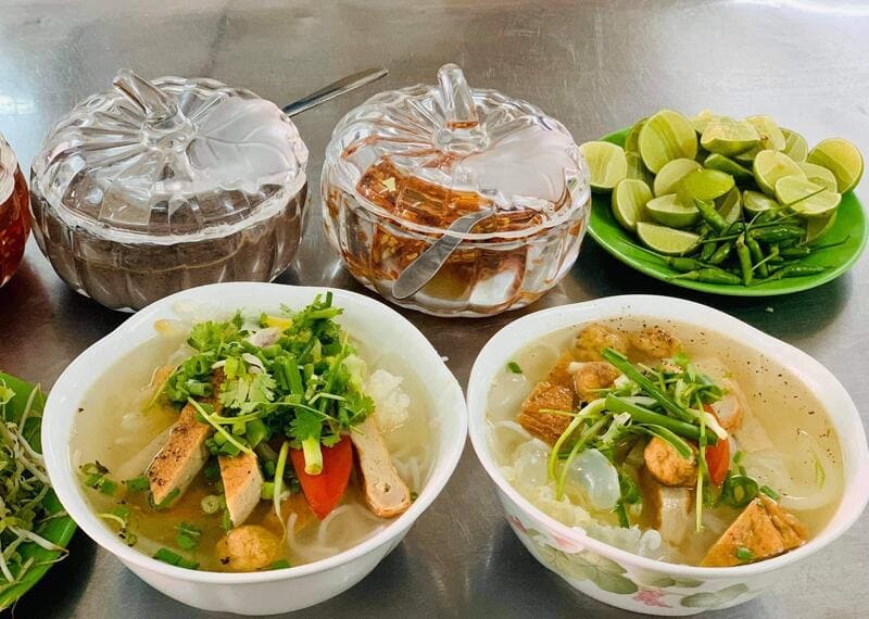 bún chả cá nha trang