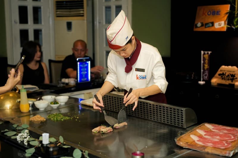 nhà hàng teppanyaki tphcm