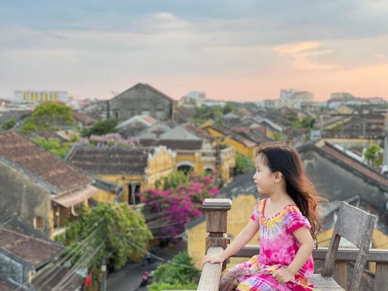 cafe sân thượng Hội An