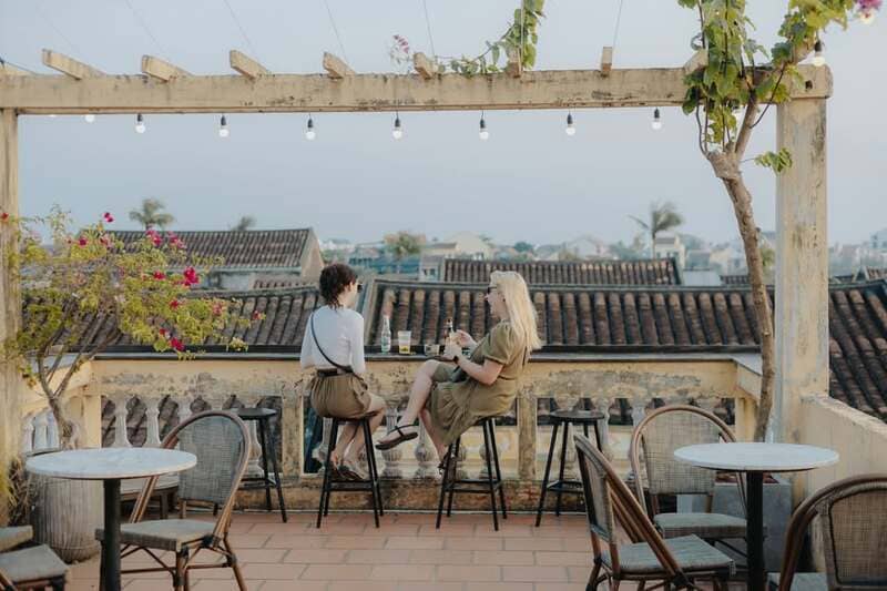 cafe sân thượng Hội An