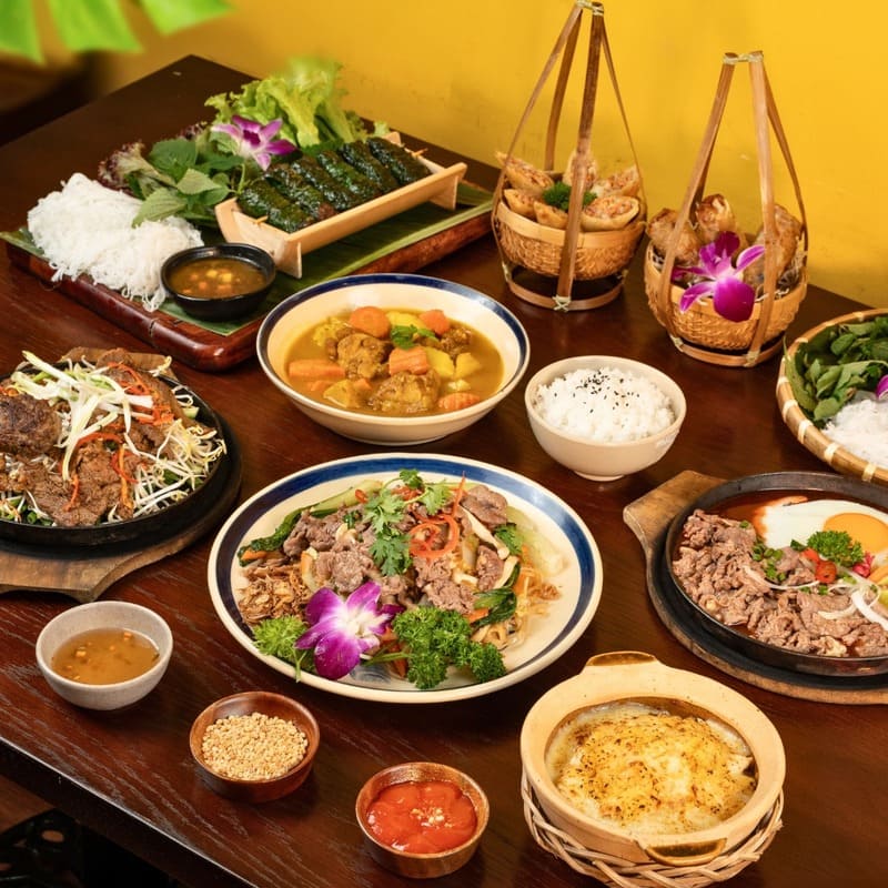 nhà hàng món việt sang trọng ở sài gòn