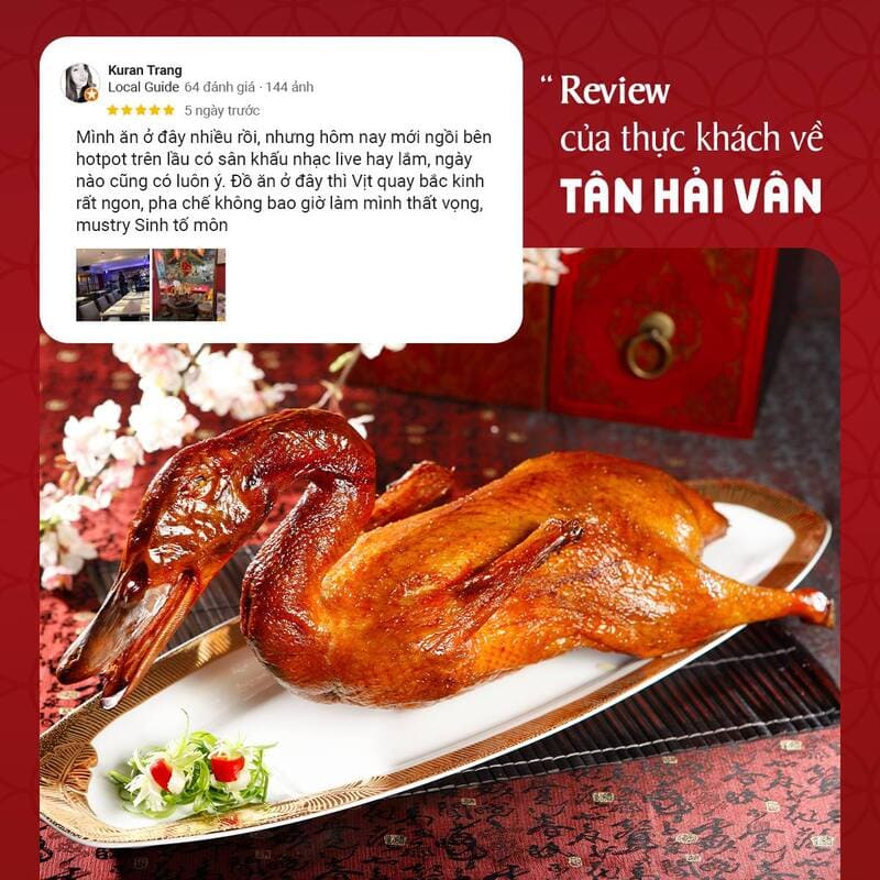 nhà hàng vịt quay Bắc Kinh TPHCM